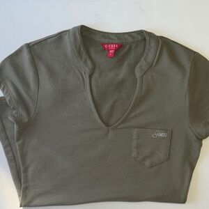 Guess Olive Green Tee
